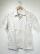 画像1: 60s PILGRIM WOVEN DIAMOND PTTERN S/S SHIRT DEAD STOCK (1)