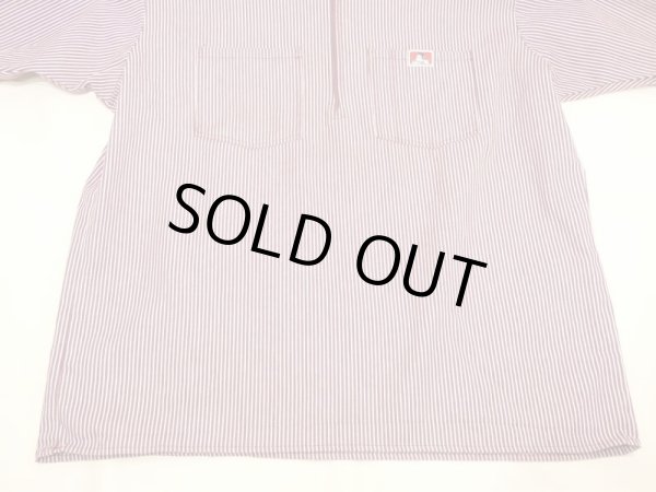 画像7: 90s BEN DAVIS HALF ZIP PULLOVER S/S SHIRT MADE IN USA (7)