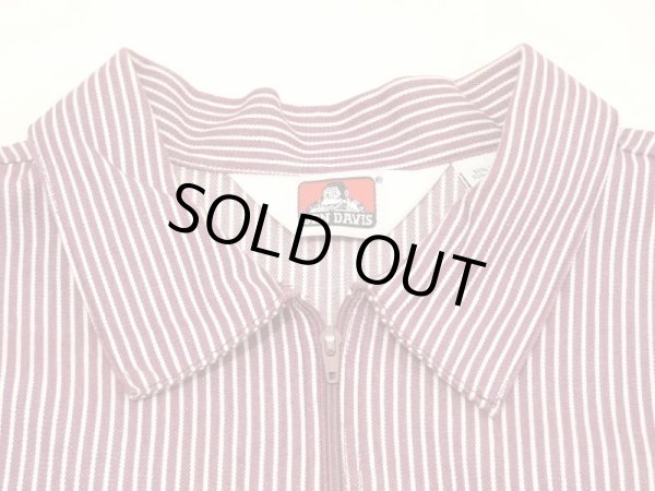 画像4: 90s BEN DAVIS HALF ZIP PULLOVER S/S SHIRT MADE IN USA (4)