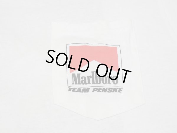 画像5: 90s Marlboro TEAM PENSKE PRINT T-SHIRT MADE IN USA DEAD STOCK (5)