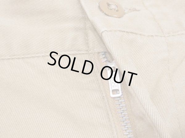画像4: 50s US ARMY COTTON TWILL CHINO SHORTS (4)