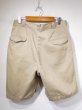 画像2: 50s US ARMY COTTON TWILL CHINO SHORTS (2)