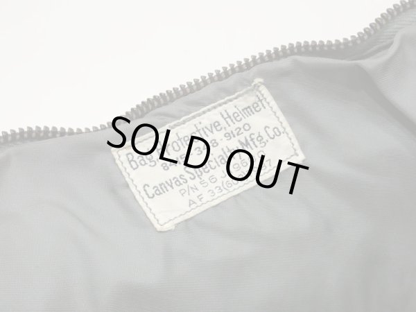 画像8: 50s US AIR FORCE USAF HELMET BAG 1st MODEL (8)