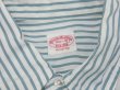 画像3: 60s 〜 Brooks Brothers POLO COLLAR BD BUTTON DOWN 6 BUTTON COTTON STRIPE S/S SHIRT (3)