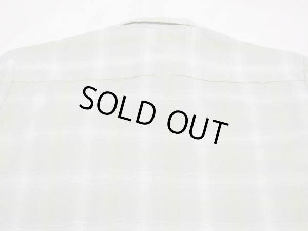 画像8: 60s 70s Penneys TOWNCRAFT OMBRE SHADOW CHECK LOOP COLLAR S/S SHIRT (8)