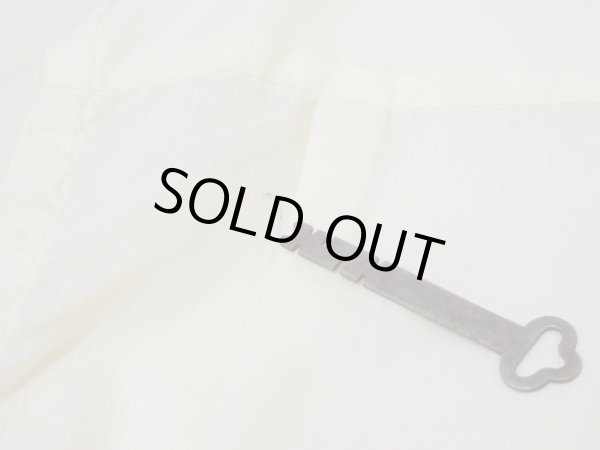 画像14: 60s 70s PENNEY'S TOWNCRAFT PLAIN SOLID OPEN COLLAR SHIRT  (14)