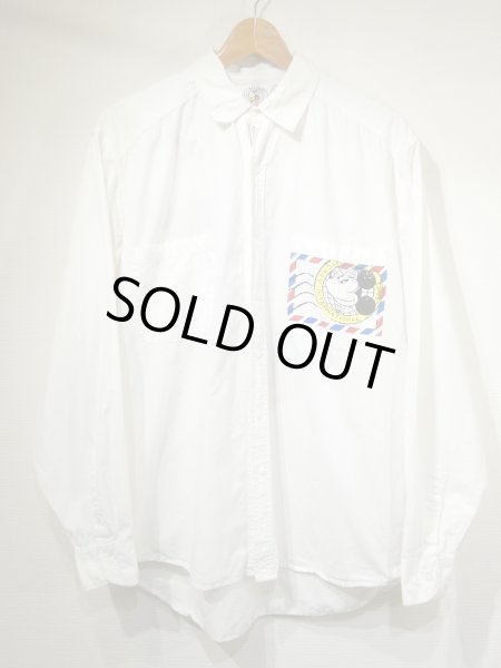 画像2: 80s Mickey & Co. by J.G.hook Disney OFFICIAL MICKEY MOUSE L/S SHIRT  (2)