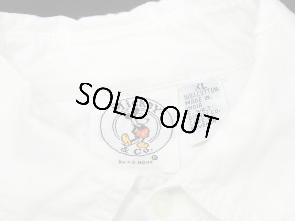 画像3: 80s Mickey & Co. by J.G.hook Disney OFFICIAL MICKEY MOUSE L/S SHIRT  (3)
