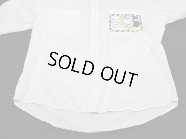 画像7: 80s Mickey & Co. by J.G.hook Disney OFFICIAL MICKEY MOUSE L/S SHIRT  (7)