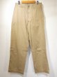 画像1: 40s US MARINE CORPS USMC CHINO TROUSERS PANTS with FLAP POCKET (1)