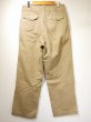 画像2: 40s US MARINE CORPS USMC CHINO TROUSERS PANTS with FLAP POCKET (2)