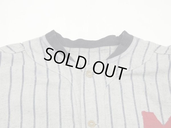 画像5: 20s 30s UNKNOWN BASE BALL UNIFORM SHIRT & PANTS SET UP (5)