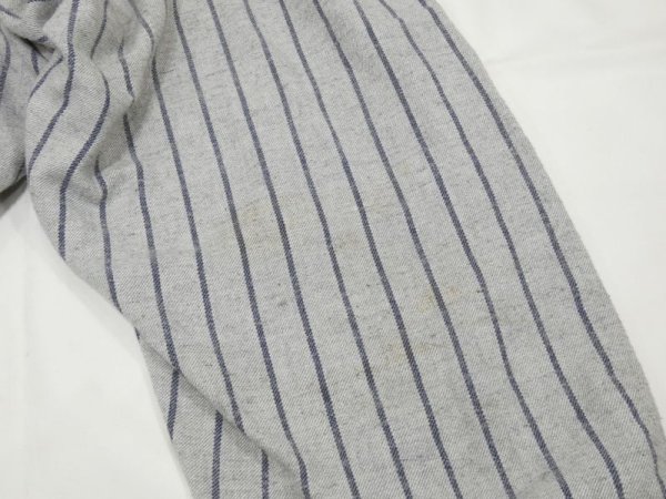 画像21: 20s 30s UNKNOWN BASE BALL UNIFORM SHIRT & PANTS SET UP (21)
