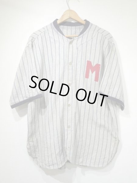 画像3: 20s 30s UNKNOWN BASE BALL UNIFORM SHIRT & PANTS SET UP (3)