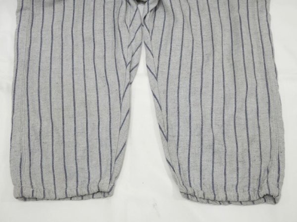 画像17: 20s 30s UNKNOWN BASE BALL UNIFORM SHIRT & PANTS SET UP (17)