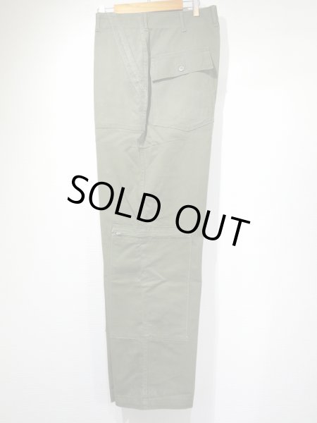 画像3: 60s '65 US ARMY OG-107 UNIFORM TWILL UTILITY BAKER PANTS MODIFY (3)