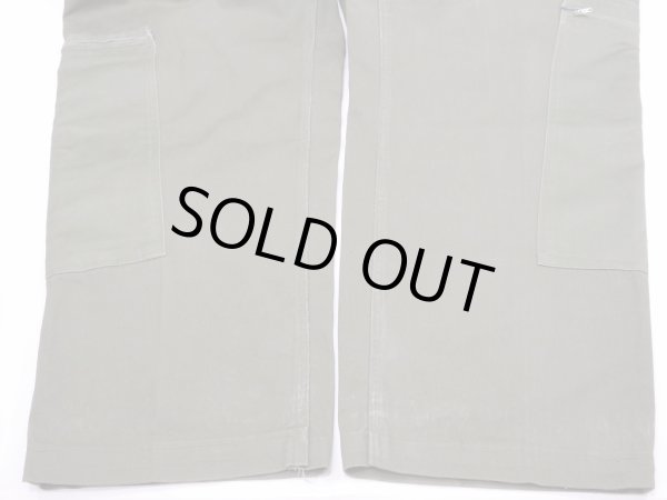 画像11: 60s '65 US ARMY OG-107 UNIFORM TWILL UTILITY BAKER PANTS MODIFY (11)