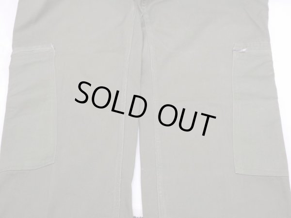 画像8: 60s '65 US ARMY OG-107 UNIFORM TWILL UTILITY BAKER PANTS MODIFY (8)