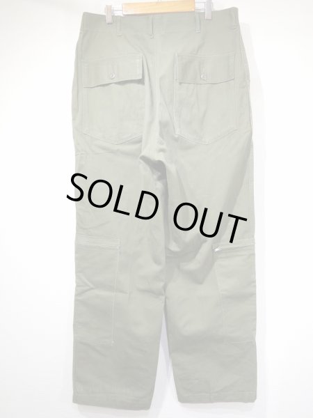 画像2: 60s '65 US ARMY OG-107 UNIFORM TWILL UTILITY BAKER PANTS MODIFY (2)