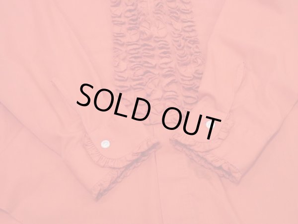 画像7: 70s LION of TROY FRILL DRESS SHIRT (7)