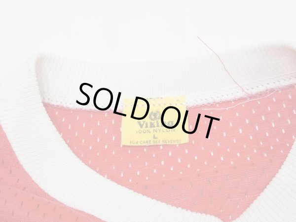 画像3: 70s Viking YAMAHA BIG SLEEVE LOGO MOTOCROSS MESH JERSEY L/S T-SHIRT MADE IN USA (3)