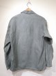 画像2: 60s US AIR FORCE USAF SAGE GREEN SHADE 509 COTTON SATEEN UTILITY SHIRT 2nd TYPE (2)