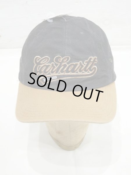 画像2: 90s Carhartt 6 PANEL BICOLOR CAP DEAD STOCK MADE IN USA (2)