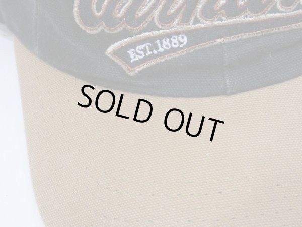 画像9: 90s Carhartt 6 PANEL BICOLOR CAP DEAD STOCK MADE IN USA (9)