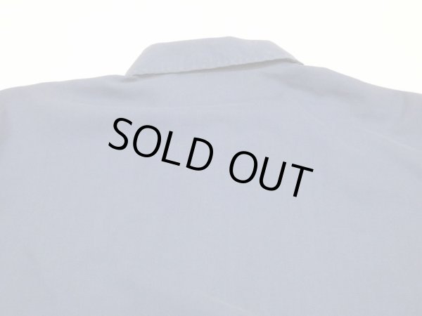 画像9: 70s US NAVY USN LIGHT BLUE UTILITY SHIRT (9)