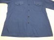 画像6: 70s US NAVY USN LIGHT BLUE UTILITY SHIRT (6)