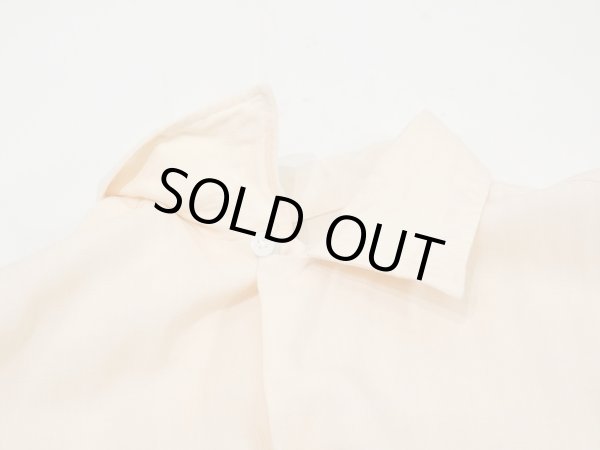 画像5: 60s Marlboro BABY PINK SOLID BLANK RAYON OPEN COLLAR SHIRT  (5)