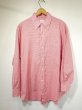 画像1: 60s Brooks Brothers POLO COLLAR BD BUTTON DOWN 6 BUTTON GINGHAM CHECK L/S SHIRT (1)