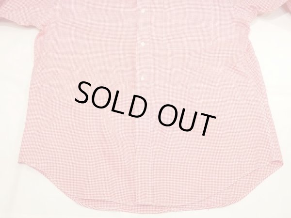 画像6: 60s Brooks Brothers POLO COLLAR BD BUTTON DOWN 6 BUTTON GINGHAM CHECK L/S SHIRT (6)