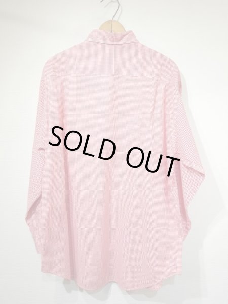 画像2: 60s Brooks Brothers POLO COLLAR BD BUTTON DOWN 6 BUTTON GINGHAM CHECK L/S SHIRT (2)