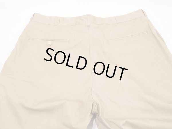 画像10: 70s US ARMY TAN 445 DURABLE PRESS CHINO TROUSERS PANTS DEAD STOCK (10)