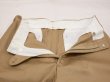 画像6: 70s US ARMY TAN 445 DURABLE PRESS CHINO TROUSERS PANTS DEAD STOCK (6)