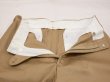 画像6: 70s US ARMY TAN 445 DURABLE PRESS CHINO TROUSERS PANTS DEAD STOCK (6)