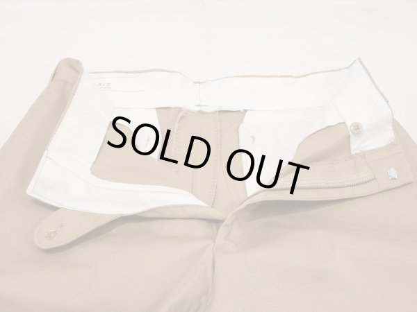 画像6: 70s US ARMY TAN 445 DURABLE PRESS CHINO TROUSERS PANTS DEAD STOCK (6)