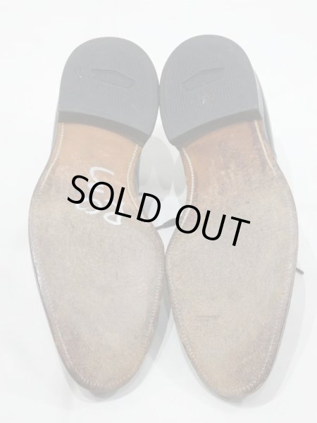 画像13: 50s Allen Edmonds Fifth Avenue PUNCHED CAP TOE LEATHER SHOES (13)