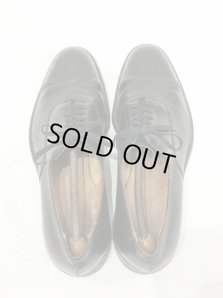 画像2: 50s Allen Edmonds Fifth Avenue PUNCHED CAP TOE LEATHER SHOES (2)