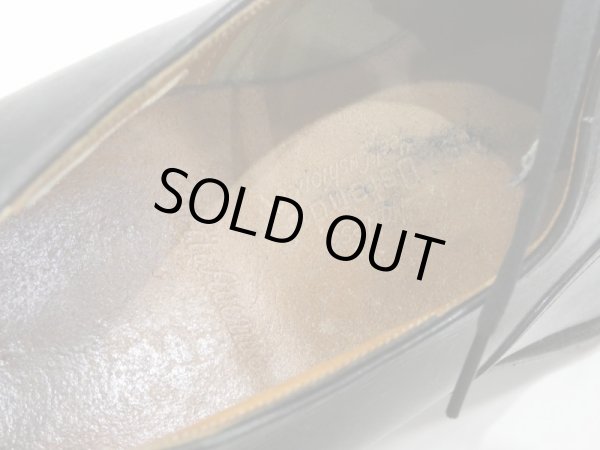 画像9: 50s Allen Edmonds Fifth Avenue PUNCHED CAP TOE LEATHER SHOES (9)