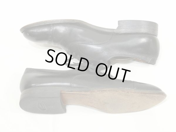 画像5: 50s Allen Edmonds Fifth Avenue PUNCHED CAP TOE LEATHER SHOES (5)