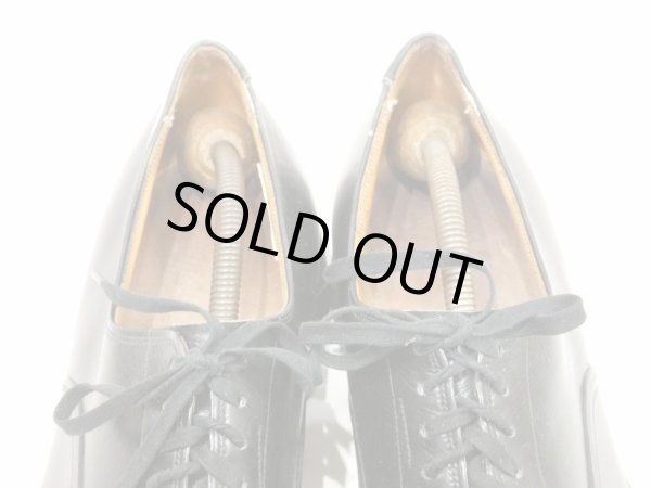 画像8: 50s Allen Edmonds Fifth Avenue PUNCHED CAP TOE LEATHER SHOES (8)