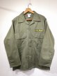 画像1: 60s US ARMY BVD PX CIVILIAN COTTON SATEEN UTILITY SHIRT DEAD STOCK (1)