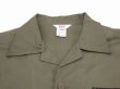 画像4: 60s US ARMY BVD PX CIVILIAN COTTON SATEEN UTILITY SHIRT DEAD STOCK (4)