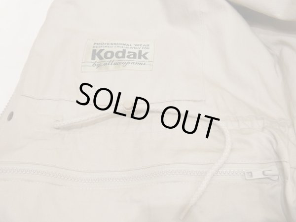 画像12: 80s Kodak dy attaccapanni COTTON POPLIN TWO WAY MULTI POCKET PHOTOGRAPHER JACKET (12)