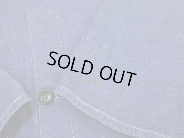 画像9: 50s 60s UNKNOWN EURO (GERMAN) DENIM CHORE WORK JACKET (9)