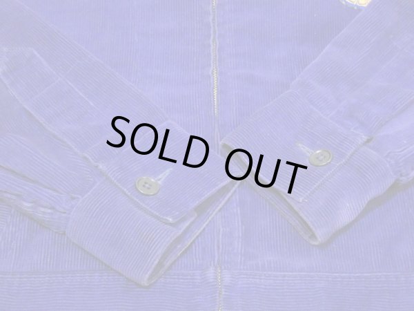 画像11: 50s 60s FFA OFFICIAL CORDUROY WORK JACKET  (11)