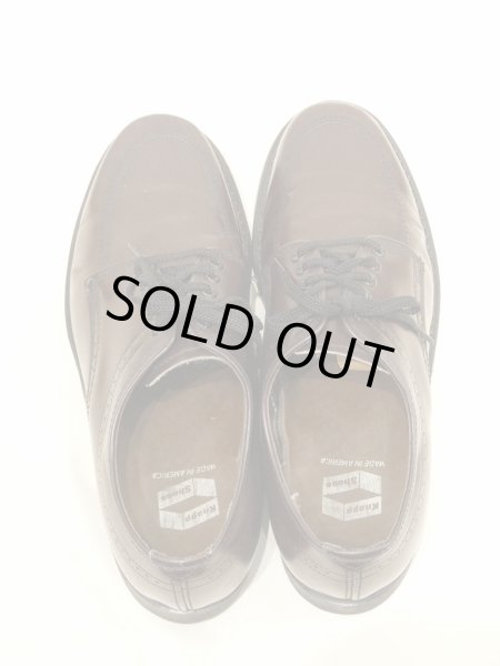 70s 80s Knapp LEATHER WORK SHOES MADE IN AMERICA - RICUR