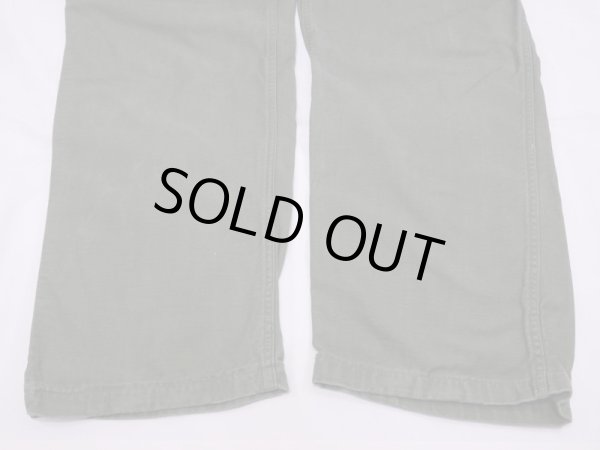 画像8: 60s '66 US ARMY OG-107 UTILITY BAKER PANTS  (8)